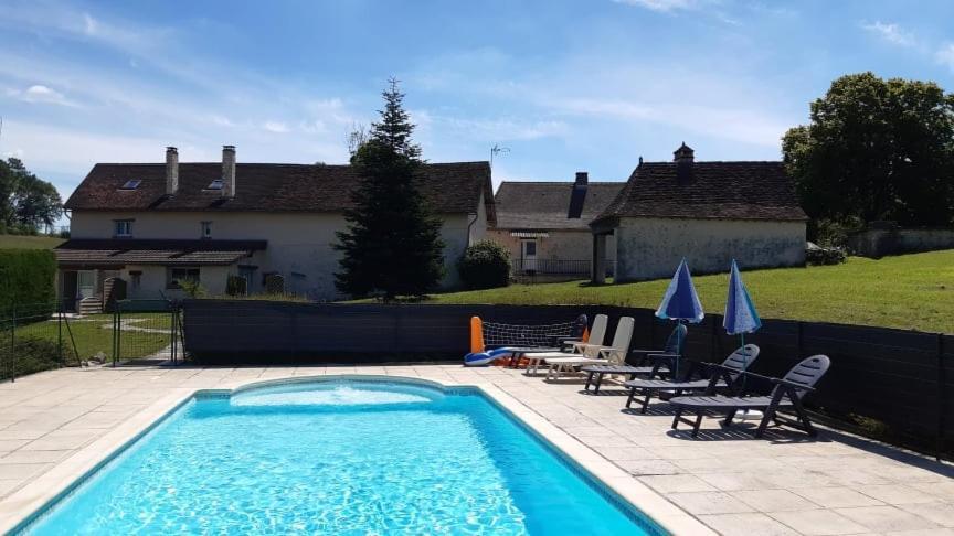 Gites Le Clos De Lamie Avec 2 Piscines Privees Fossemagne Eksteriør billede